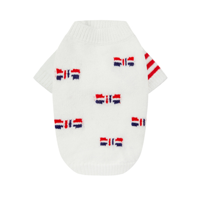 UNLEASHED狗狗新年毛衣秋冬TB风保暖打底元旦春节猫狗宠物衣服