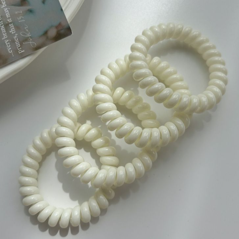 透明电话线头绳小橡皮筋发圈女扎头发绳头饰电线黑秋冬2024年,居家日用,其它,淘宝优惠券,粉丝福利购,淘宝优惠卷