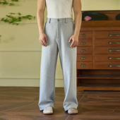 子秋冬重磅加绒加厚长裤 ttelen空气层运动卫裤 直筒裤 男款 休闲西裤