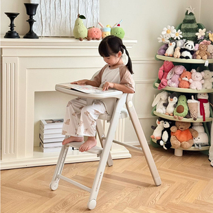 卡曼karmababy成长椅宝宝餐椅儿童餐桌椅家用折叠