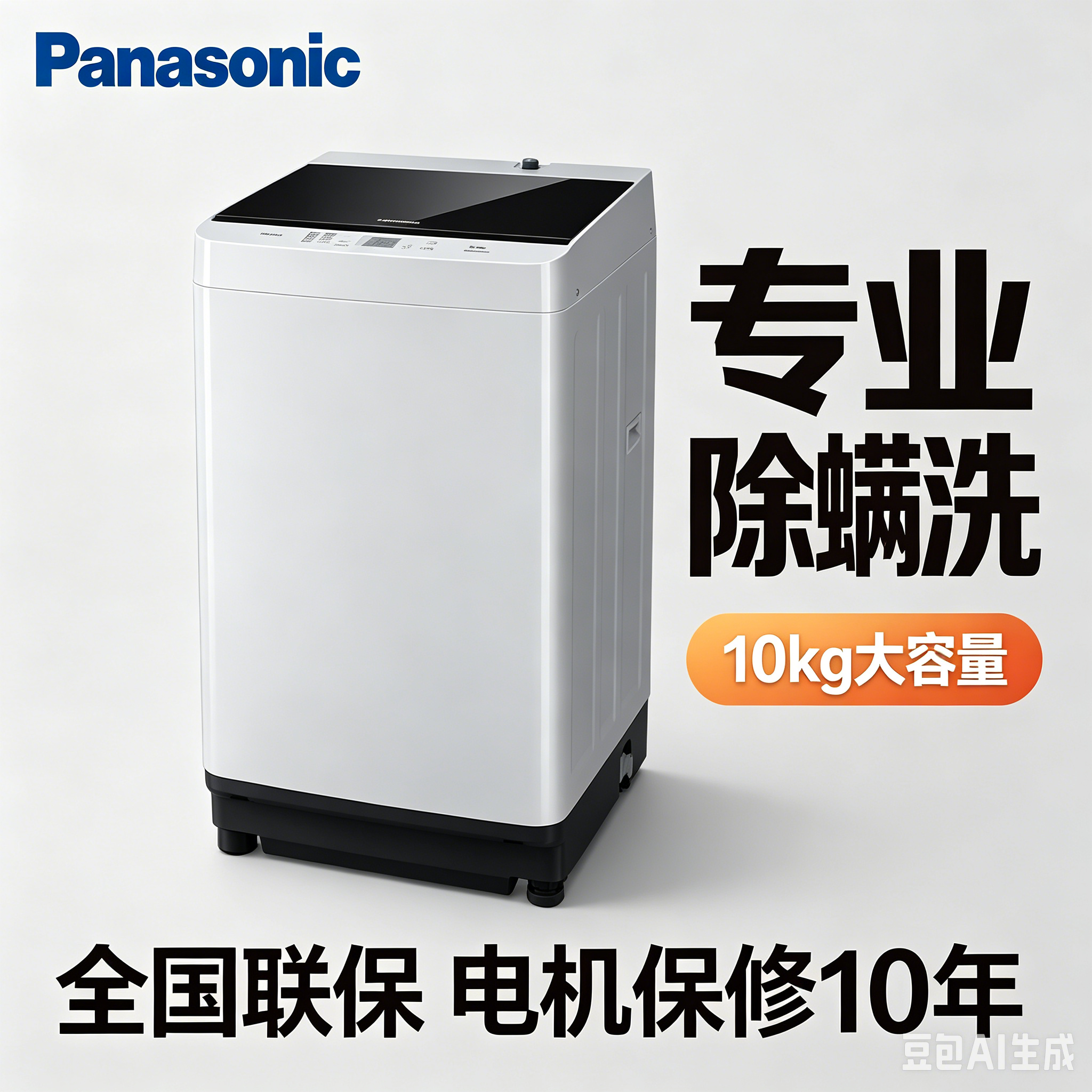 爱妻号松下10KG家用除螨波轮