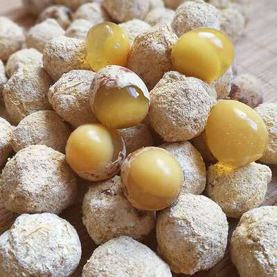 河南特产皮蛋糖心松花蛋变蛋无铅