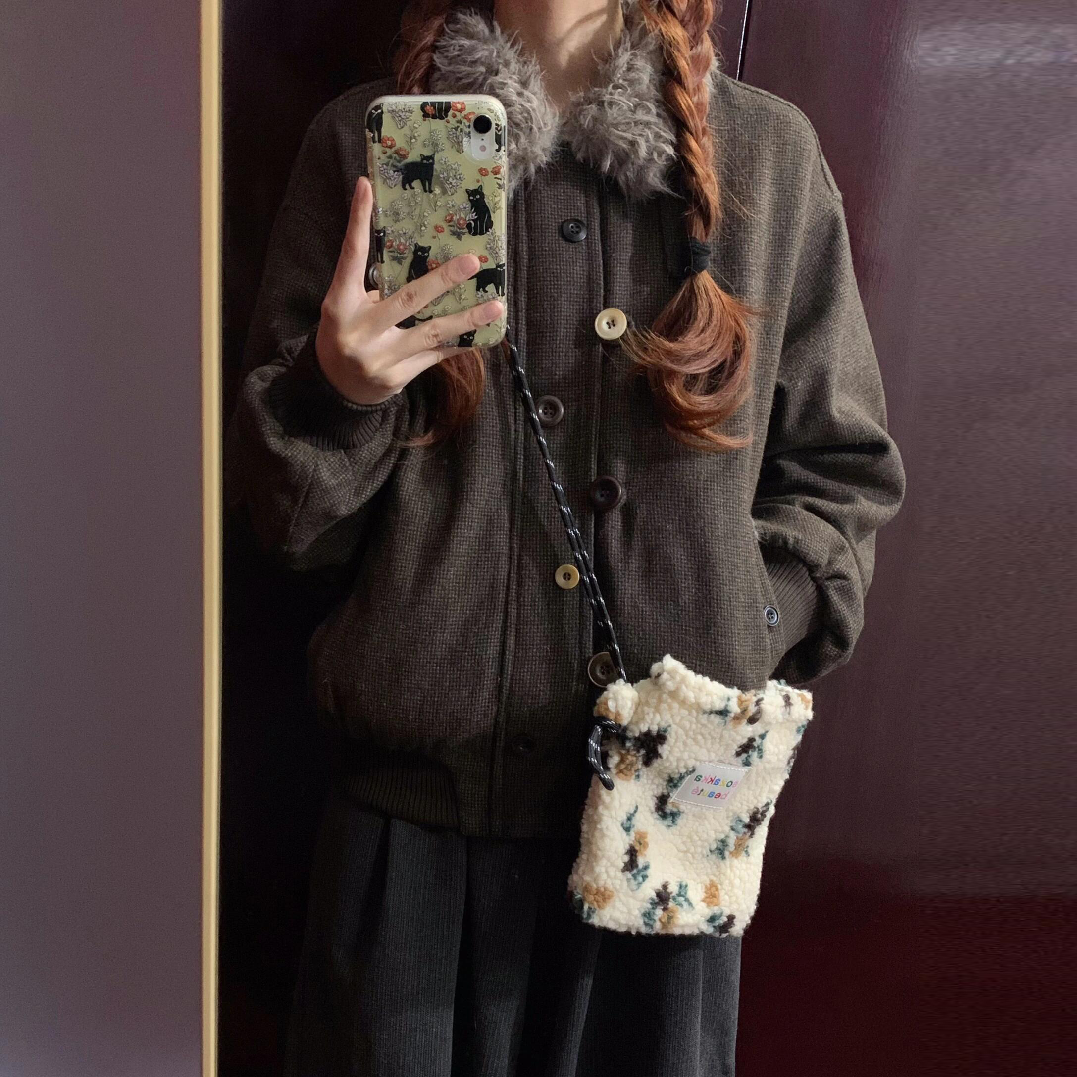 美式复古棉服女2025新款冬装设计感外套短款小个子棉衣棕色巨好看