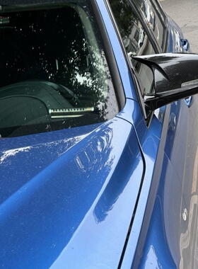 适用宝马碳纤牛角后视镜壳3系3GT 320i 328i 330i 335i后视镜改装