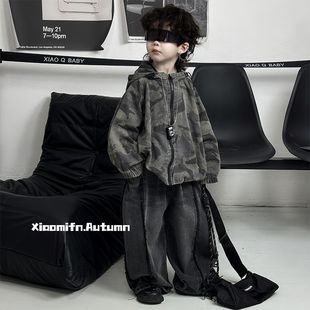 男式 日系宝宝秋季 潮流风洋气韩系韩式 男童早秋穿搭一整套潮酷时尚