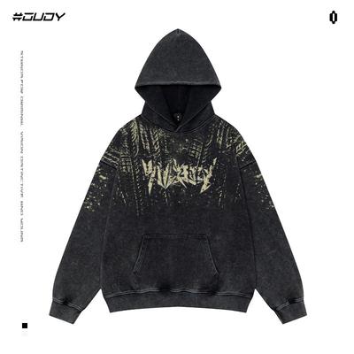 OVDY官方美式高街连帽卫衣宽松