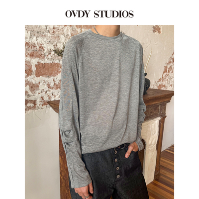 OVDY长袖T恤轻奢高端舒适打底衫