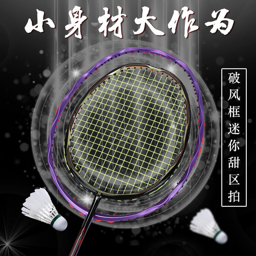 全碳素击球点训练小框甜区训练拍