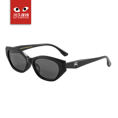 川久保玲偏光防紫外线猫眼墨镜