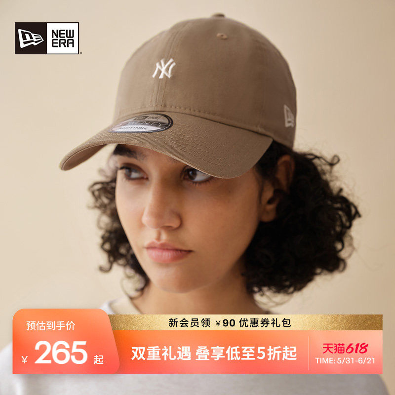 New Era纽亦华夏季MLB棒球帽子NY刺绣时尚遮阳鸭舌帽NE920