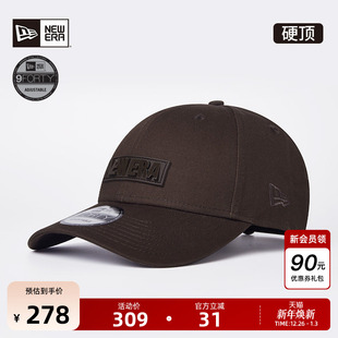 硬顶棒球帽同色系logo男女弯檐复古940 重磅新款 New Era纽亦华秋季