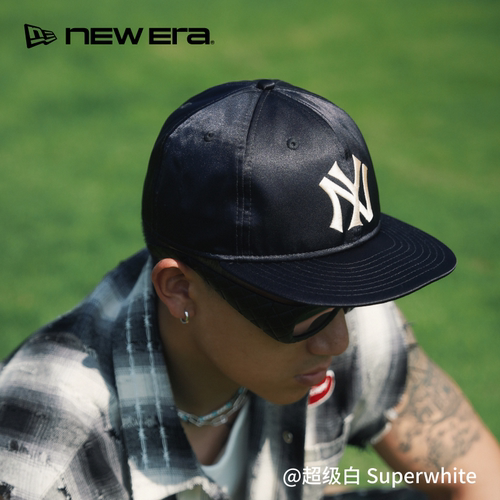 NEW ERA纽亦华26新品59FIFTY DAY MLB复古平檐棒球帽软顶NE5950