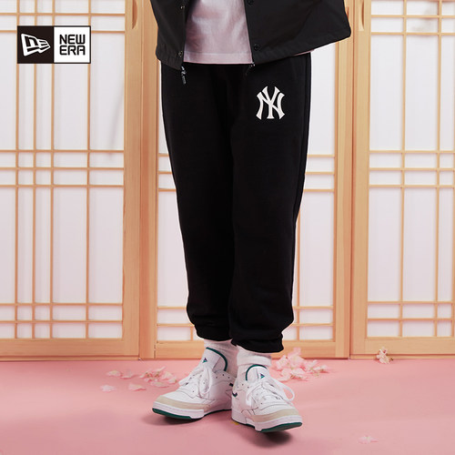 MLB情侣运动长裤2021新品