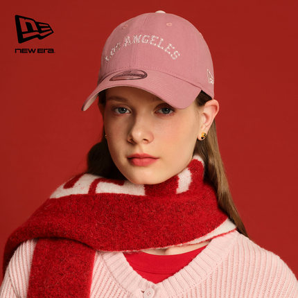 New Era纽亦华2026马年新春MLB弯檐棒球帽运动轻薄复古软顶潮920