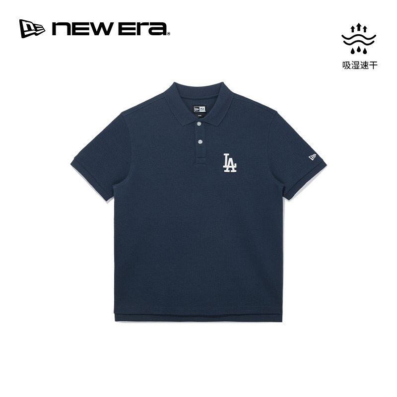 NEW ERA纽亦华26新品MLB短袖POLO衫吸湿速干宽松运动男女