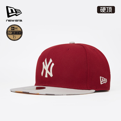New Era纽亦华2026马年新春MLB棒球帽平檐拼色硬顶全封街头潮5950