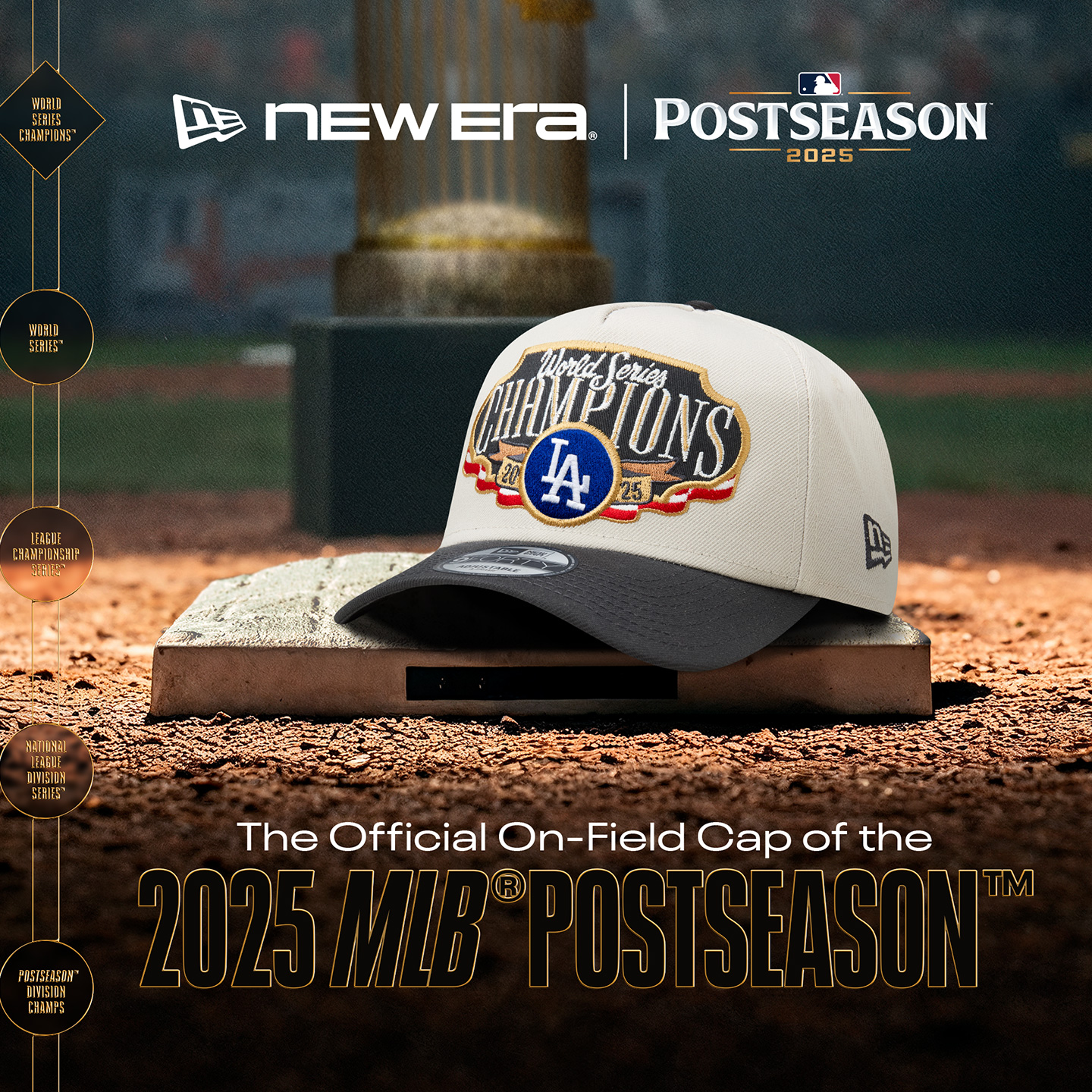 NewEra纽亦华道奇队纪念棒球帽