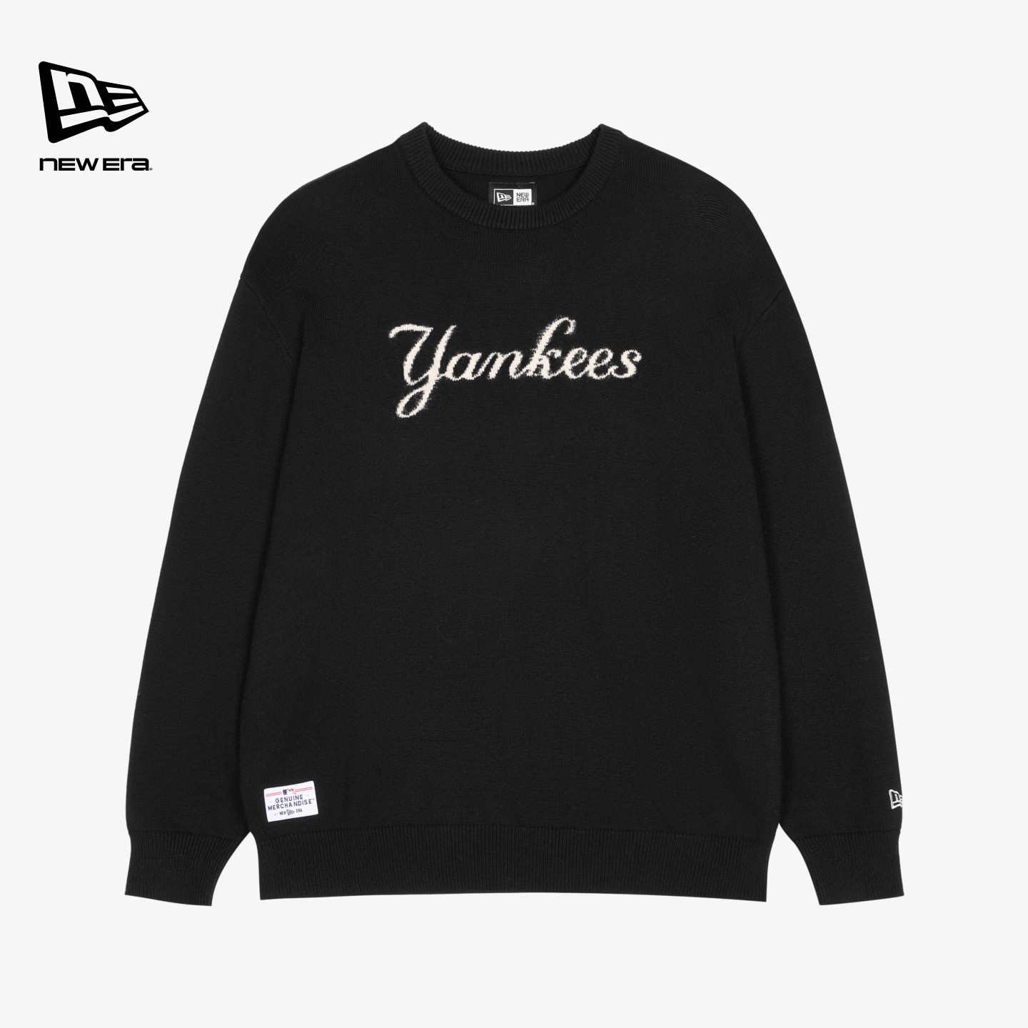 NEW ERA纽亦华26新品MLB经典系列提花舒适保暖百搭毛衣男女同款NE
