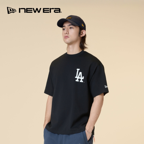 New Era纽亦华2026春季新款MLB短袖T恤易拉罐印花上衣宽松潮流