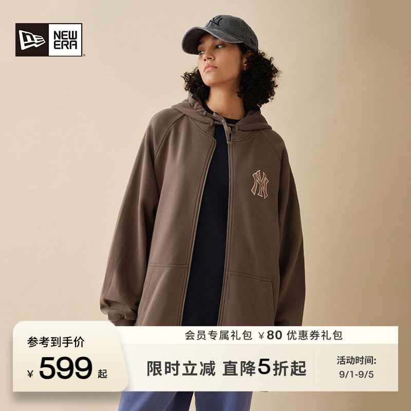 NewEra纽亦华学院卫衣外套图片