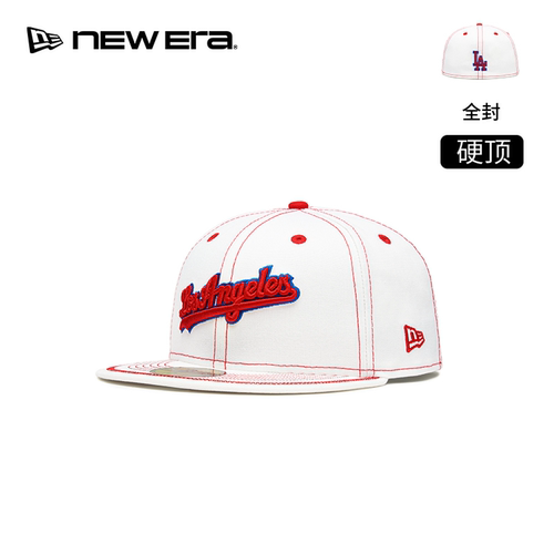 NEW ERA纽亦华26新品MLB平檐全封街头运动棒球帽硬顶NE5950