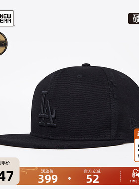 New Era纽亦华2025秋季新款MLB平檐棒球帽全封硬顶破旧风复古5950