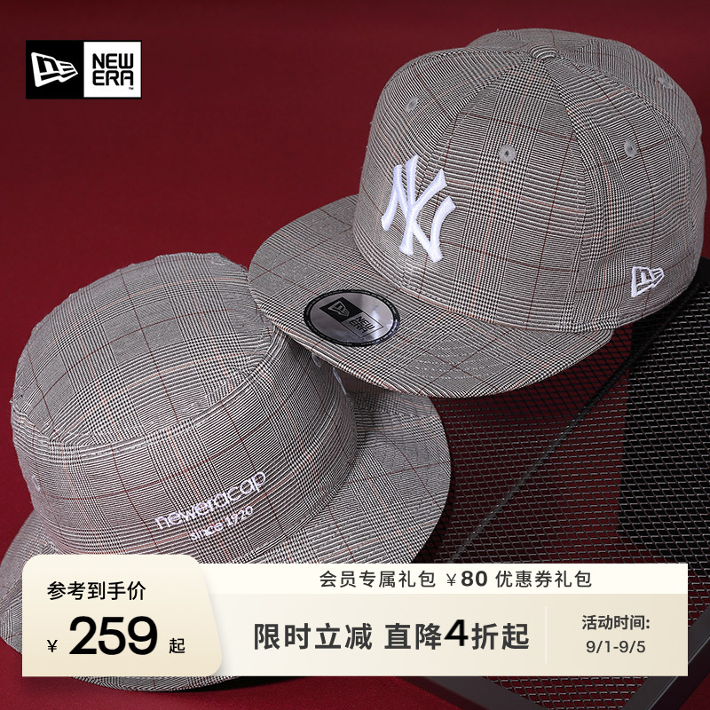 NEW ERA 纽亦华 夏季新款MLB平檐可调节帽子男 遮阳女士帽子图片