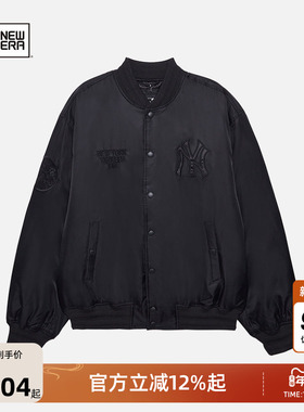 New Era纽亦华冬季重磅新款MLB棒球夹克外套美式NY休闲保暖棉服潮