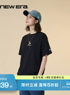New Era纽亦华2026春季新款MLB短袖T恤圆领运动美式上衣宽松