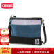 CHUMS洽洽鸟户外便携洗漱包休闲通用款 斜跨单肩包镂空包CH60 3182