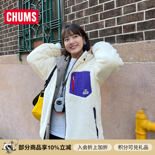 1315 CH04 CHUMS洽洽鸟户外Gore Tex抓绒休闲夹克外套男女同款
