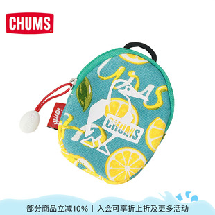 3981 CHUMS洽洽鸟户外休闲百搭便携零钱包硬币包收纳钱包CH60