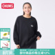 CHUMS洽洽鸟运动休闲宽松卫衣加厚舒适套头男女内搭上衣CH00 1468