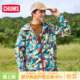 CHUMS洽洽鸟户外运动外套皮肤衣男女同款 1349 轻薄连帽夹克CH04