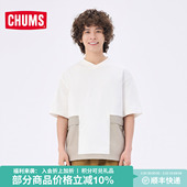 2359 上衣CH01 CHUMS洽洽鸟运动户外休闲t恤男女同款 宽松百搭短袖