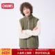 CHUMS洽洽鸟户外抓绒马甲背心坎肩保暖外套男女同款 抓绒CH04 1418