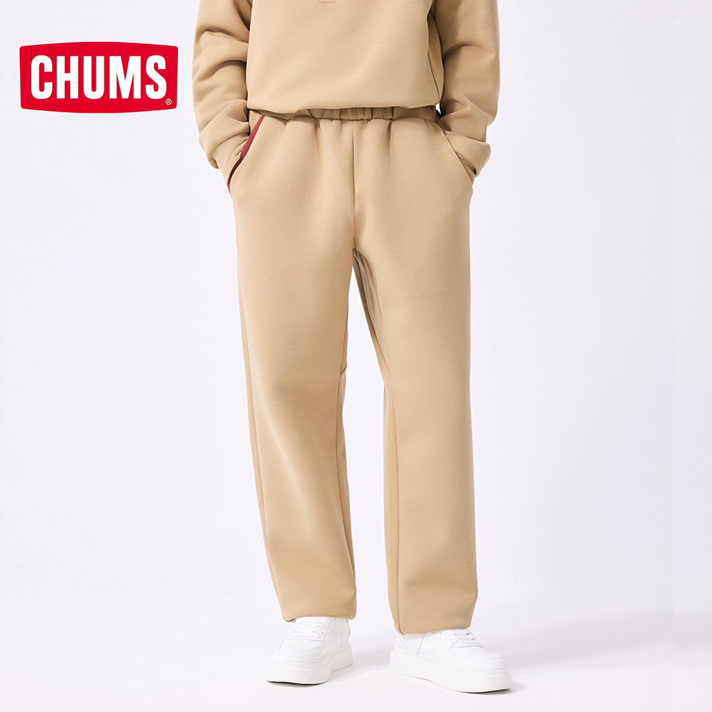 CHUMS洽洽鸟户外运动裤束脚运动裤秋冬男女款百搭休闲裤CH03-1338