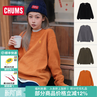 1535 CH00 CHUMS洽洽鸟户外休闲卫衣长袖 鱼骨系列男女春秋25新款