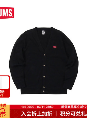 CHUMS/洽洽鸟秋针织开衫打底衫毛衣外套情侣款CH00-1388