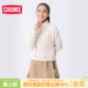 CHUMS洽洽鸟运动休闲女士短款 1320 加绒卫衣百搭立领套头上衣CH18