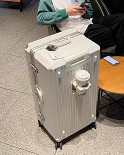 加厚铝合金框大容量五轮拉杆箱30寸男女行李箱刹车万向轮密码箱子