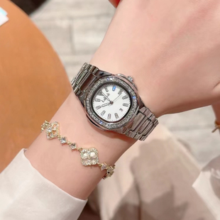 拉宝丽直播同款礼盒新款时尚复古小方表小众轻奢防水女表石英表