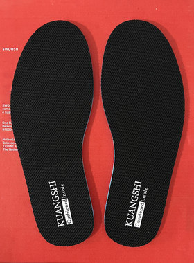 适用于NIKE黑色白色af1空军一号Ambush AirForce1金钩黑武士鞋垫