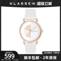 Klasse14半鏤空石英情侶表男女