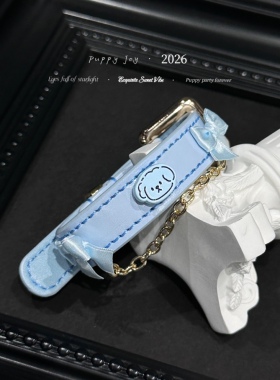 手链 PuppyJoy独家「海盐小狗」小狗牛皮手环高级手工定制