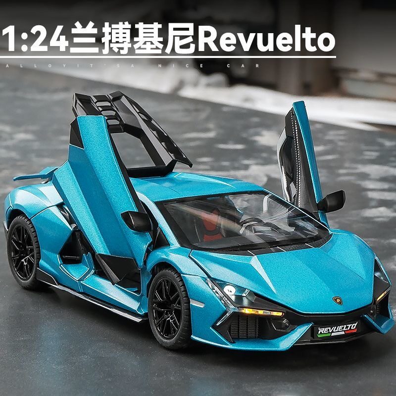 1比24合金车身带灯光音效