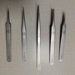 原装 ANTI 瑞士REGINE皇冠高精密不锈钢镊子00号SS号1号STAINLESS