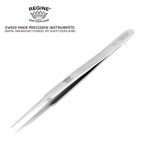 100%手工制原装 ANTI REGINE皇冠瑞士高级镊子偏平圆角型2A号INOX