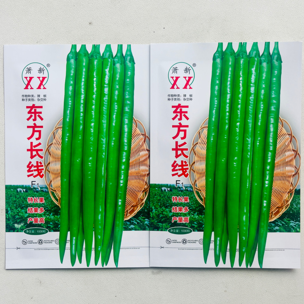 萧新东方长线辣椒种子杂交长果辣椒种籽春秋播丰产辣香浓蔬菜种孑