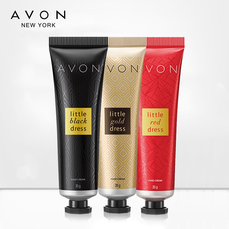 雅芳香氛护手霜30g小黑裙/小红裙/小金裙保湿补水秋冬防裂四季